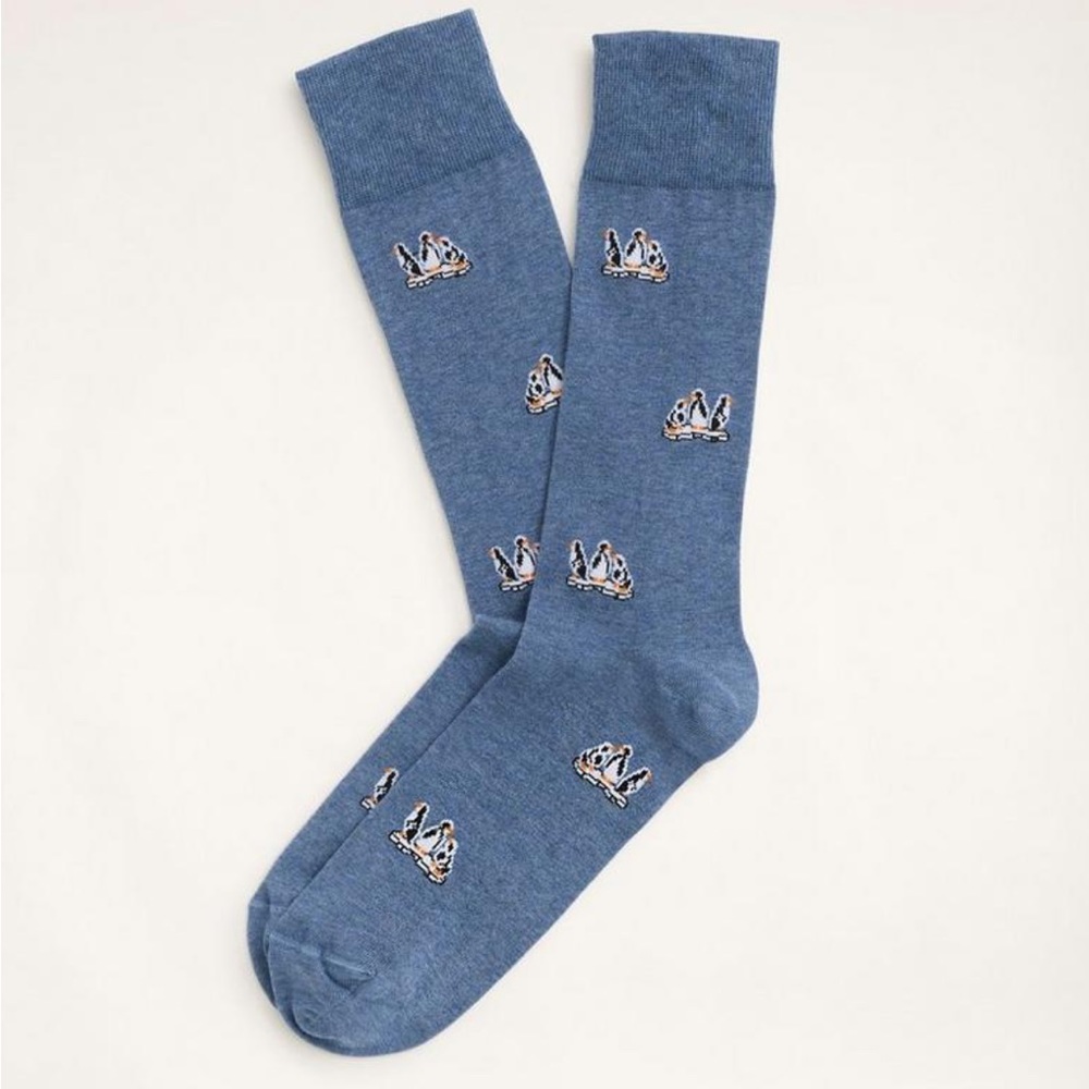 NWT Brooks Brothers Penguin Crew Socks